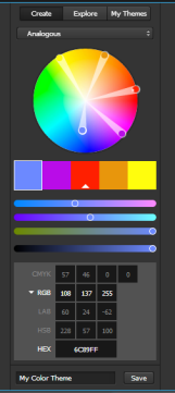 Adobe Color 拾色器